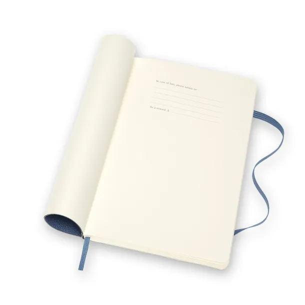  MOLESKINE Classic Leather notebook approx. A5 Plava