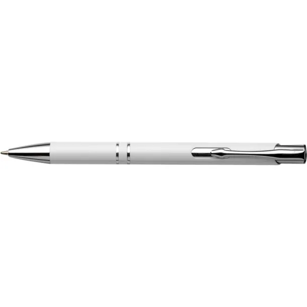  Recycled aluminium ball pen Bijela
