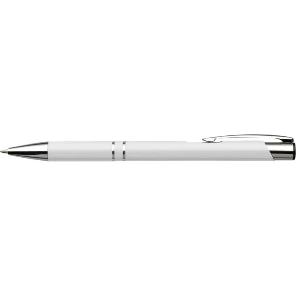  Recycled aluminium ball pen Bijela