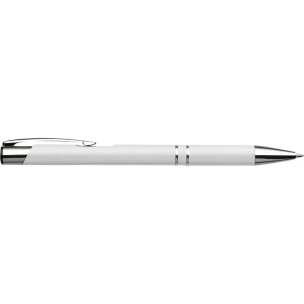  Recycled aluminium ball pen Bijela