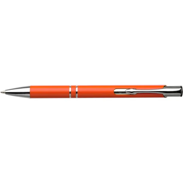  Recycled aluminium ball pen Narančasta
