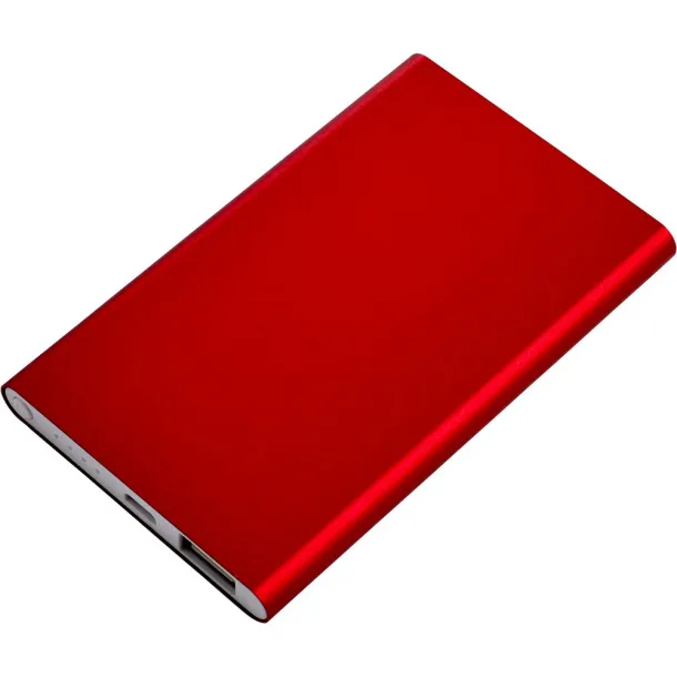  Prijenosna baterija, 4 000 mAh Crvena