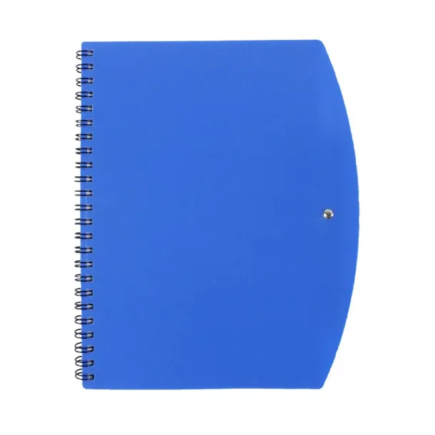  Notebook approx. A5 with ball pen navy blue
