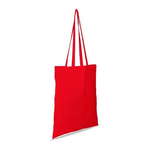 Cotton shopping bag, 140 g/m2 Crvena