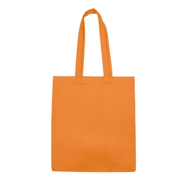  Cotton shopping bag, 140 g/m2 Narančasta