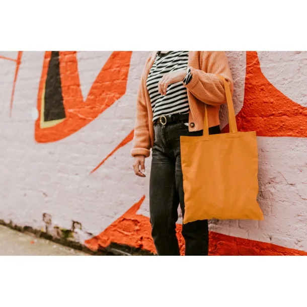  Cotton shopping bag, 140 g/m2 Narančasta