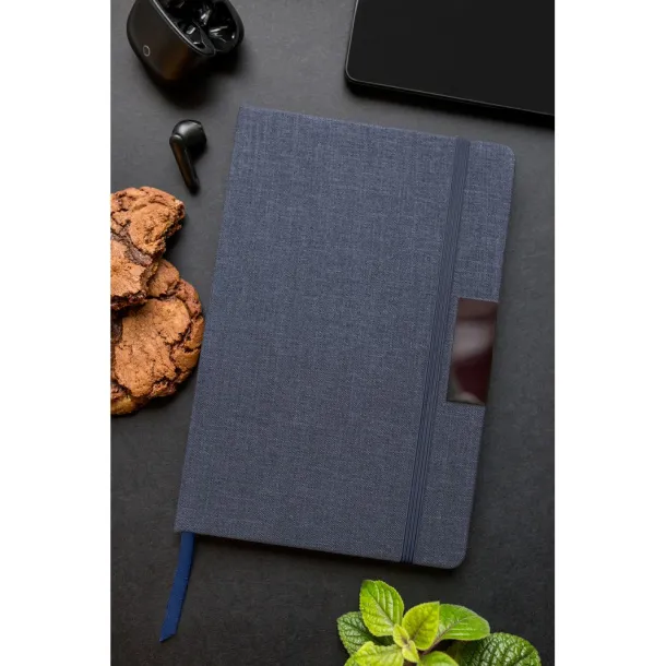Raysha RPET notebook A5 navy blue