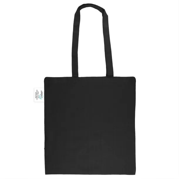  B'RIGHT torba za kupovinu od recikliranog pamuka, 200 g/m2 Crna