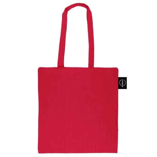  Recycled cotton shopping bag B'RIGHT, 200 g/m2 Crvena