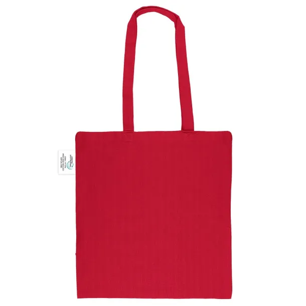  B'RIGHT torba za kupovinu od recikliranog pamuka, 200 g/m2 Crvena