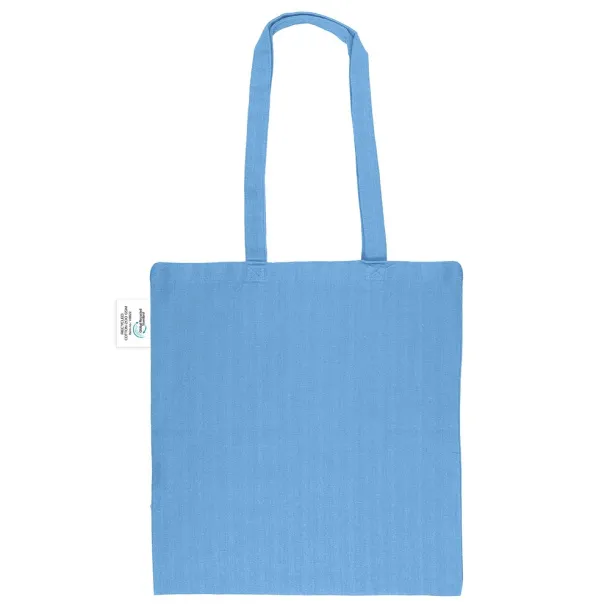  Recycled cotton shopping bag B'RIGHT, 200 g/m2 Plava