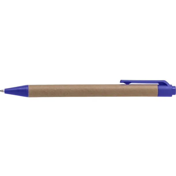  Memo holder, notebook, sticky notes, ball pen Plava
