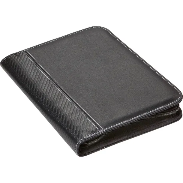  Conference folder approx. A5 with notebook Crna