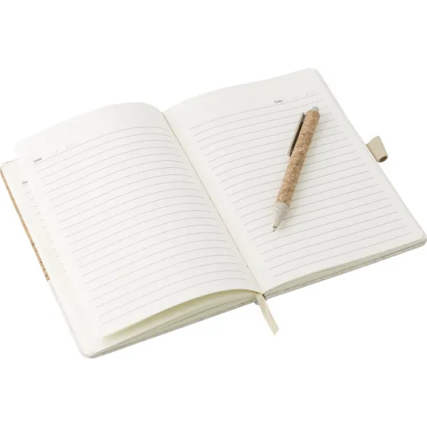  Notes s kemijskom olovkom, cca A5 brown