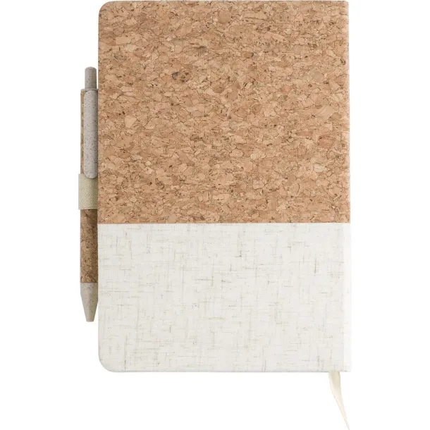  Notes s kemijskom olovkom, cca A5 brown