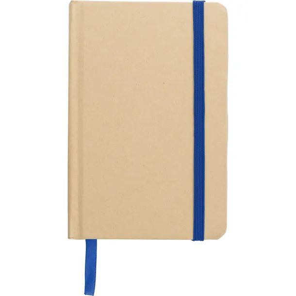  Notes od recikliranog natron papira, A6 Plava