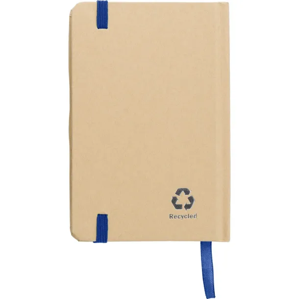  Notes od recikliranog natron papira, A6 Plava