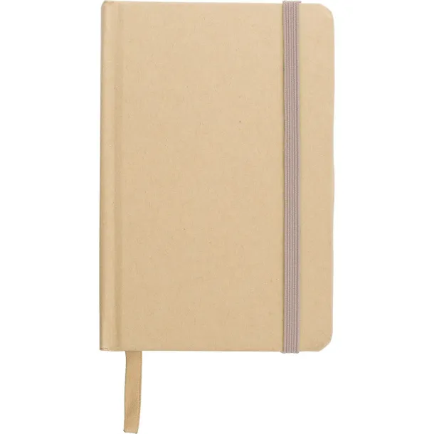  Notes od recikliranog natron papira, A6 beige