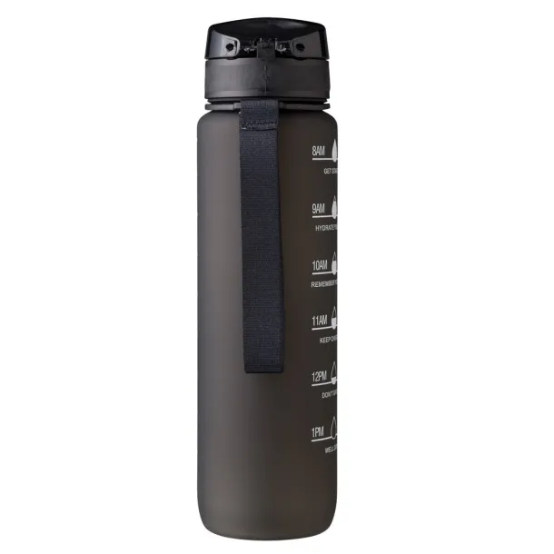  RPET sports bottle 1000 ml Crna