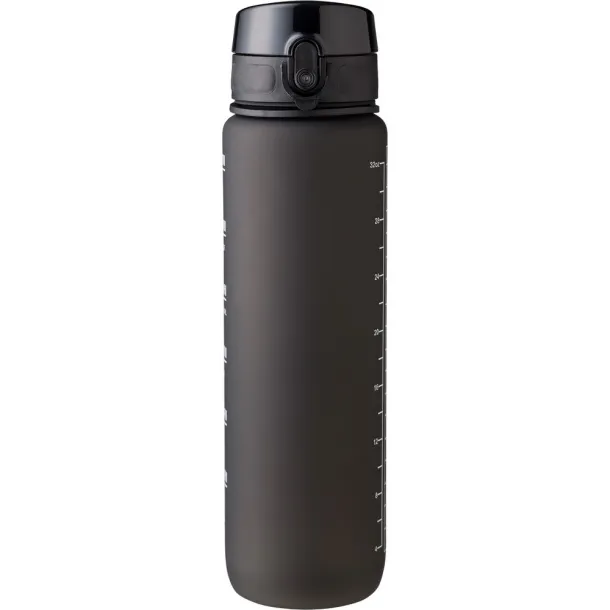  RPET sportska boca, 1000 ml Crna