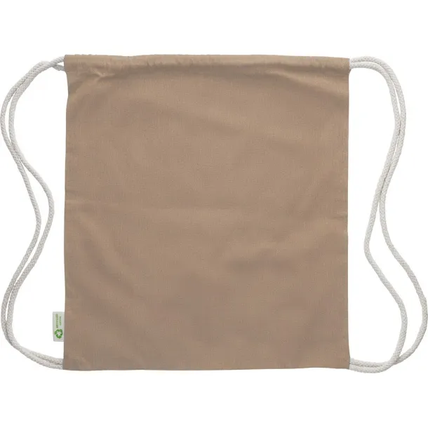  Pamučna torba s vezicama khaki
