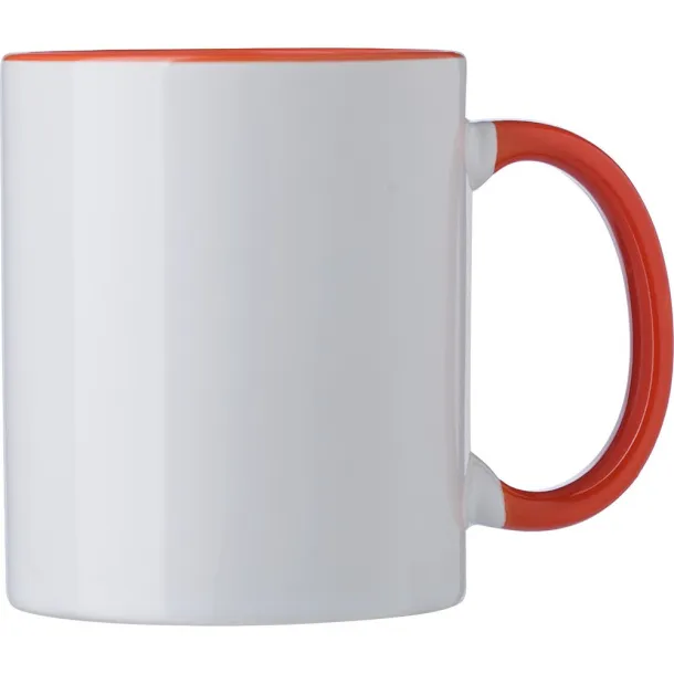  Keramička šalica, 300 ml Narančasta
