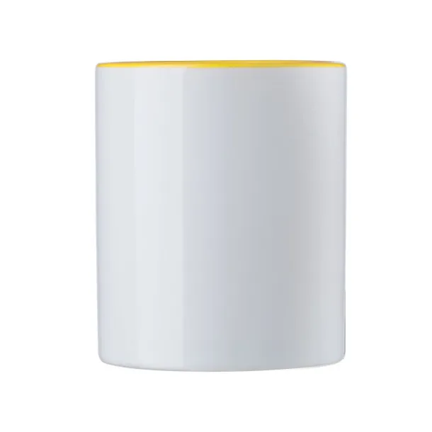  Ceramic mug 300 ml Žuta
