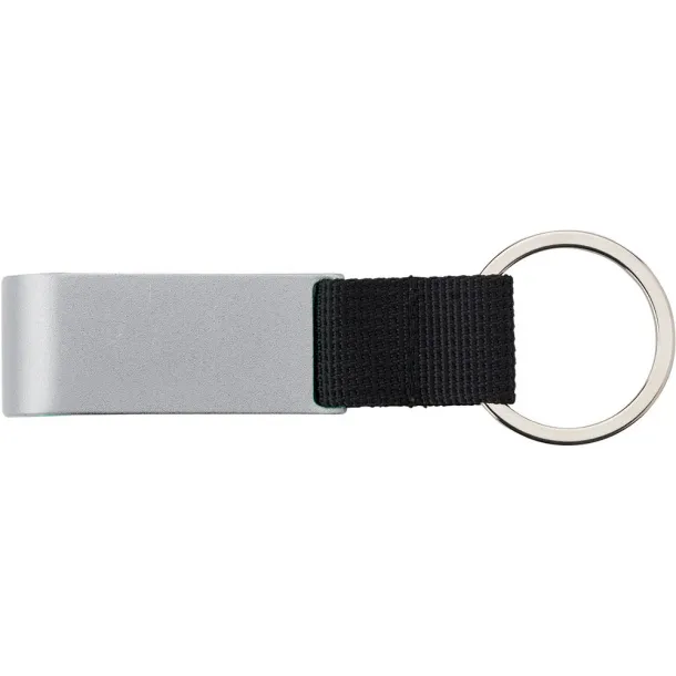  Keyring, bottle opener and shopping cart coin silver