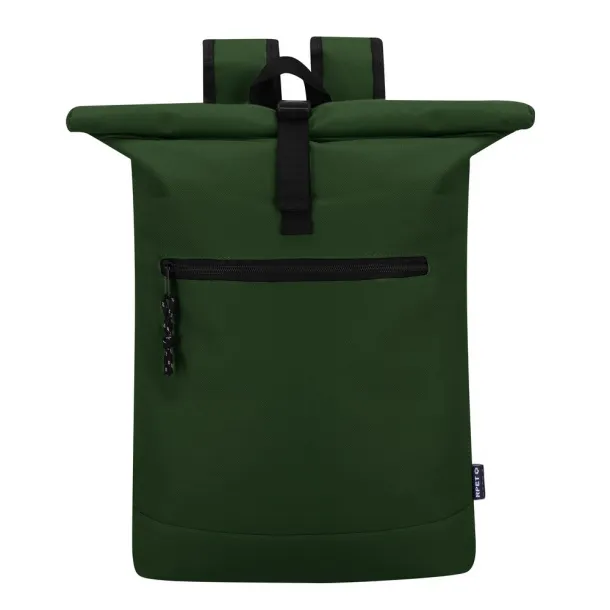  RPET roll top ruksak za prijenosno računalo 15" khaki