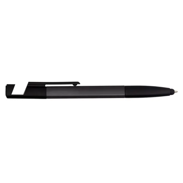  Multifunctional tool, ball pen, screen cleaner, ruler, phone stand, touch pen, screwdrivers Crna