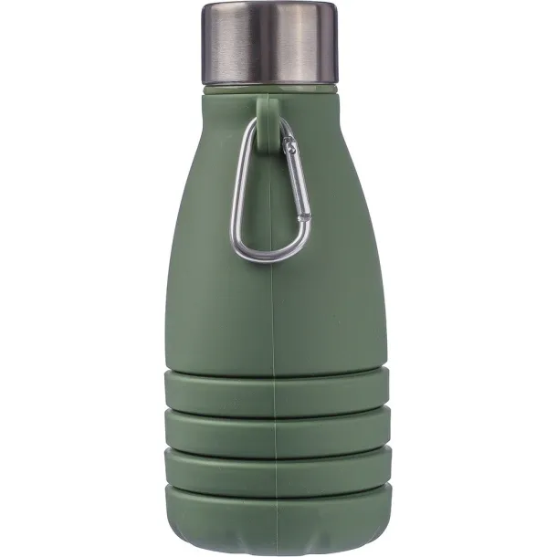  Foldable sports bottle 550 ml with carabiner 45533C