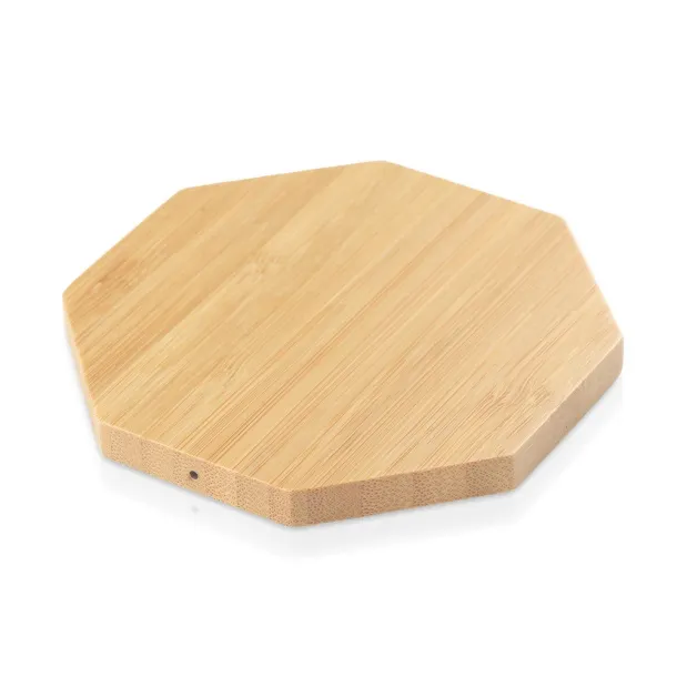  5W bežični punjač od bambusa Neutral