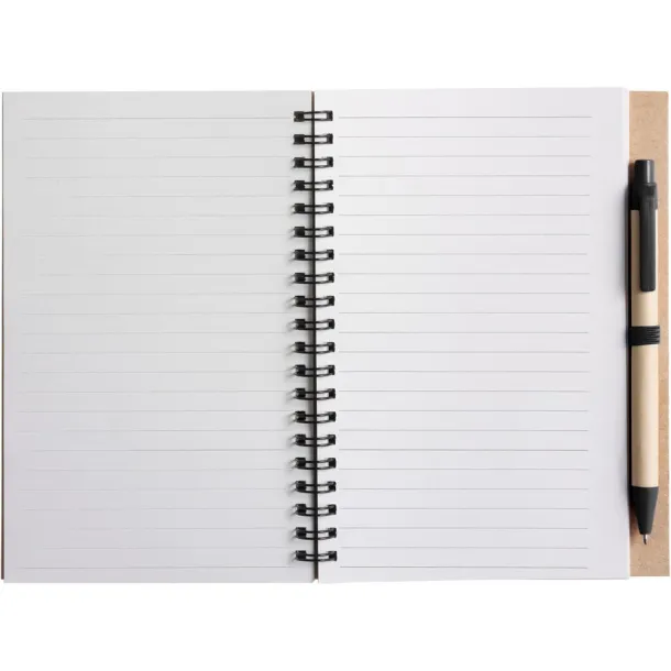  Notes s kemijskom olovkom, cca A5 Crna