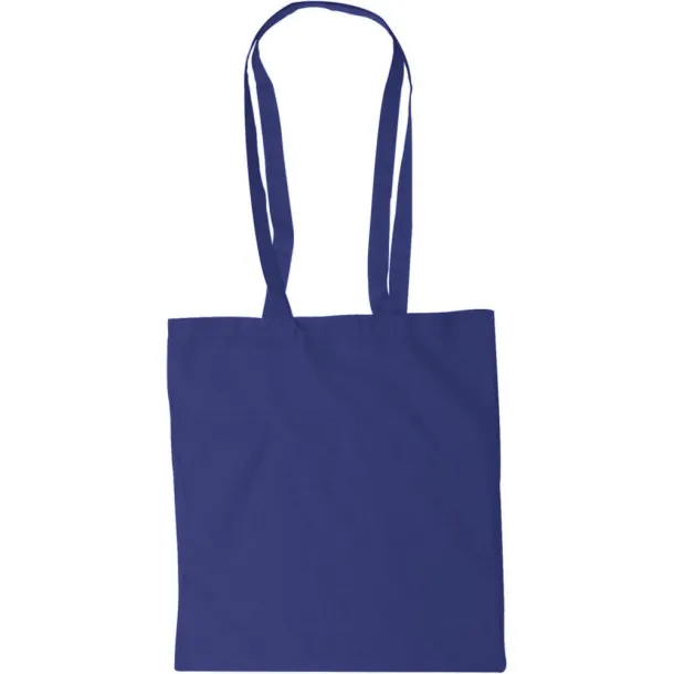  Cotton shopping bag, 110 g/m2 navy blue