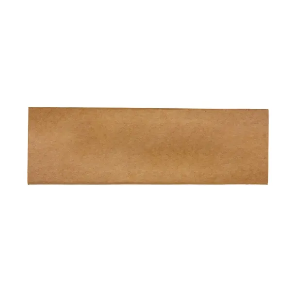  Memo holder, sticky notes, ruler brown