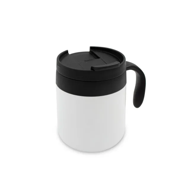  Termo šalica s ručkom 330 ml Bijela