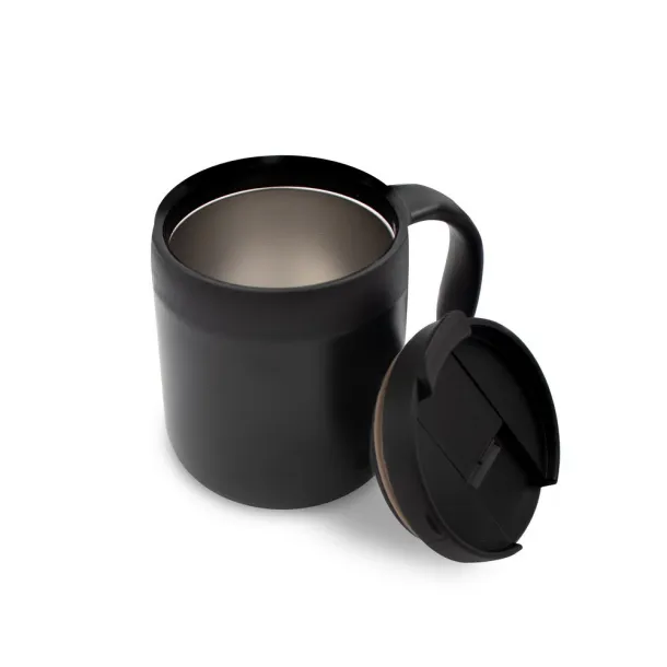  Thermo mug 330 ml with handle Crna