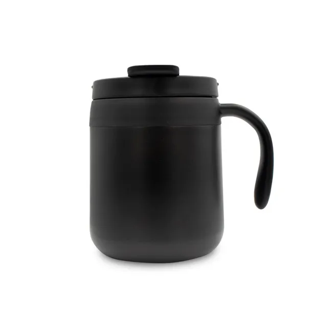  Termo šalica s ručkom 330 ml Crna