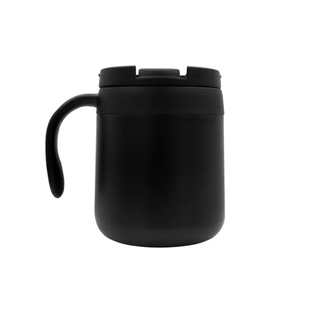  Termo šalica s ručkom 330 ml Crna