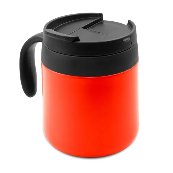  Termo šalica s ručkom 330 ml Crvena