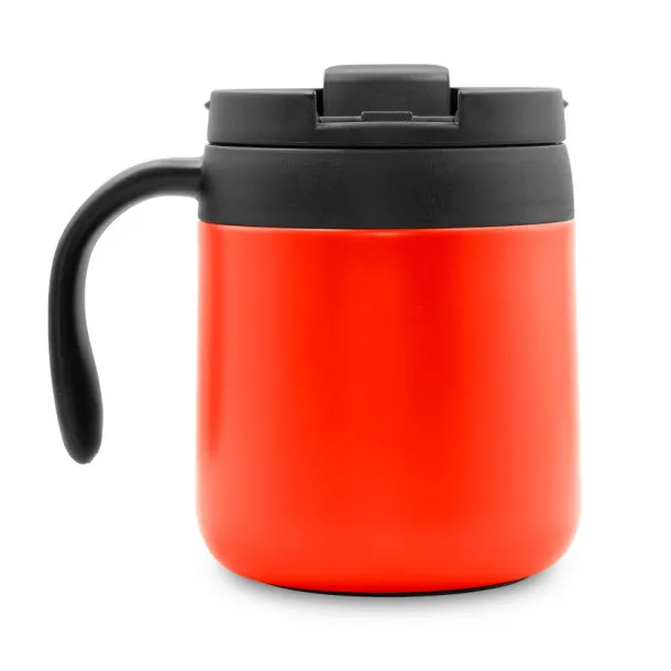  Termo šalica s ručkom 330 ml Crvena