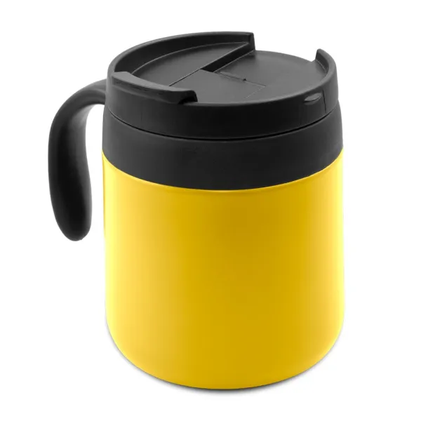  Termo šalica s ručkom 330 ml Žuta