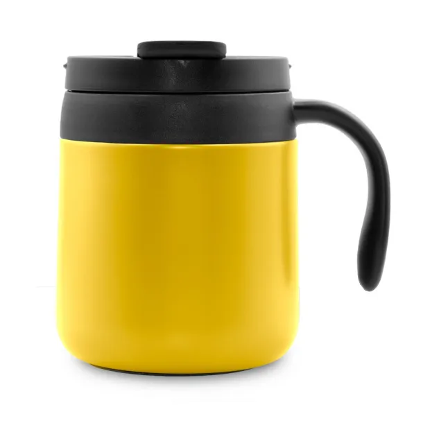  Termo šalica s ručkom 330 ml Žuta