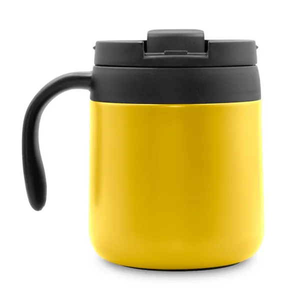  Termo šalica s ručkom 330 ml Žuta