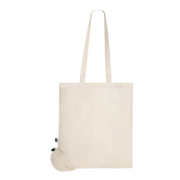  Pamučna sklopiva torba za kupovinu 120 g/m² beige