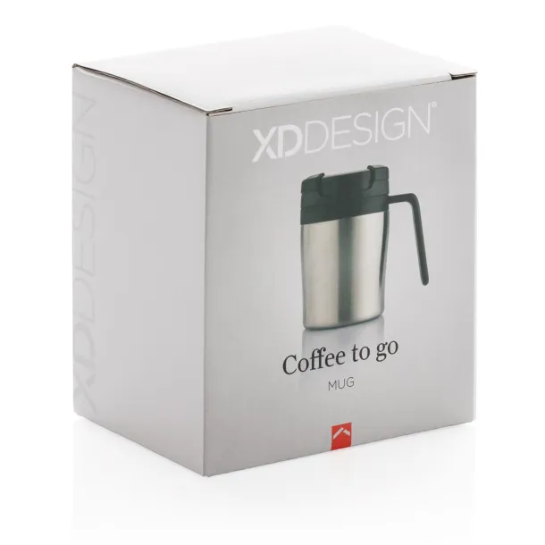  Coffee to go mug - XD Xclusive Silver