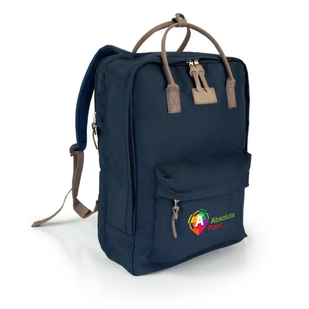Finlay RPET laptop backpack 15,6" B'RIGHT navy blue