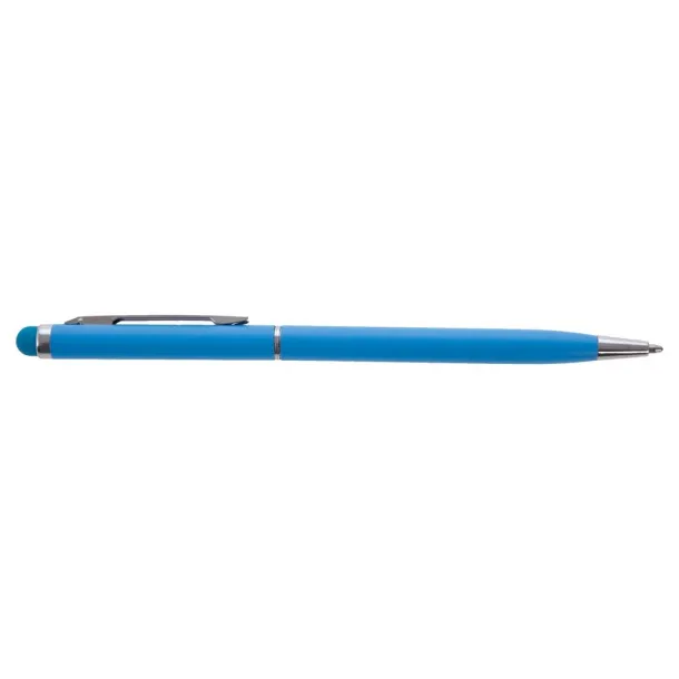  Ball pen, touch pen light blue