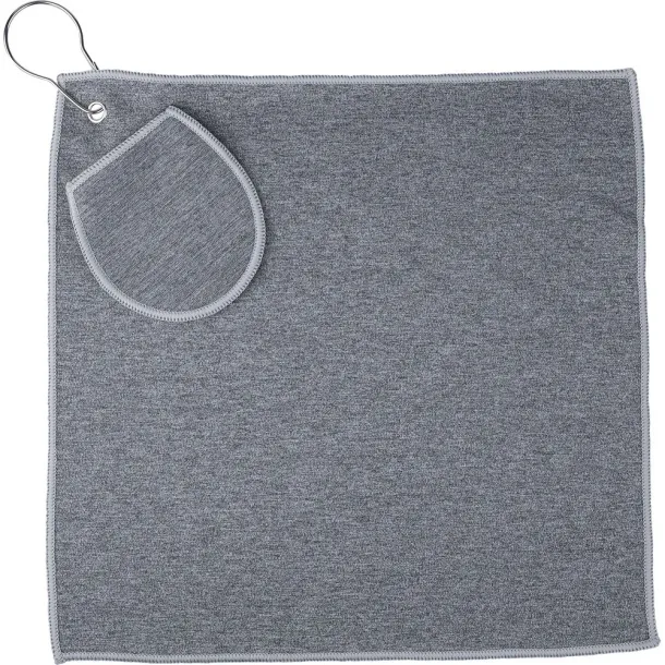  RPET golf towel Crna