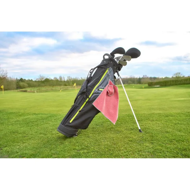  RPET golf ručnik Crvena